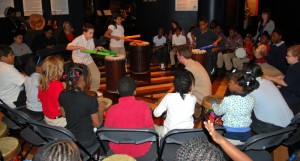 John H Boner School in a Drum Circle